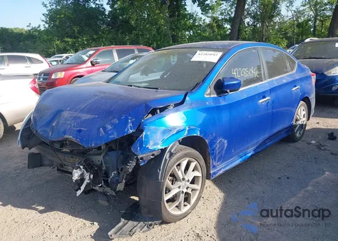 2013 Nissan Sentra Sr из США, поврежденный, VIN 3N1AB7AP4DL765114